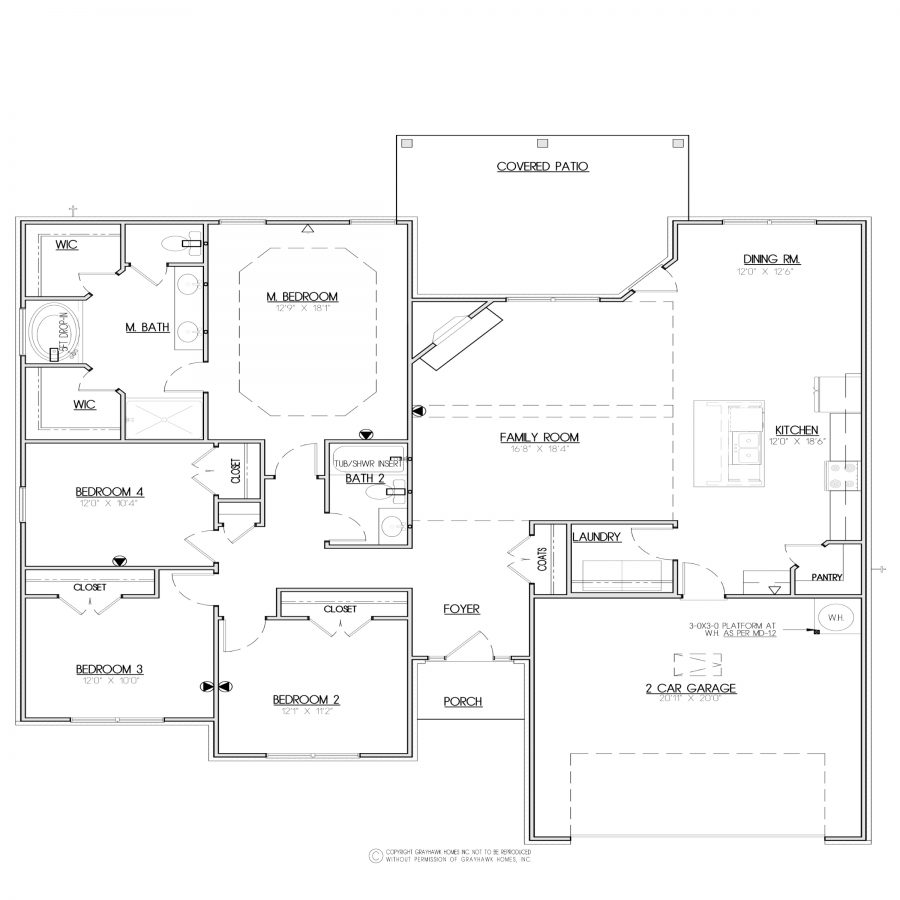 Boston Floor Plan Grayhawk Homes