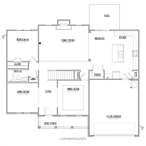 Harrisburg Floor Plan Grayhawk Homes