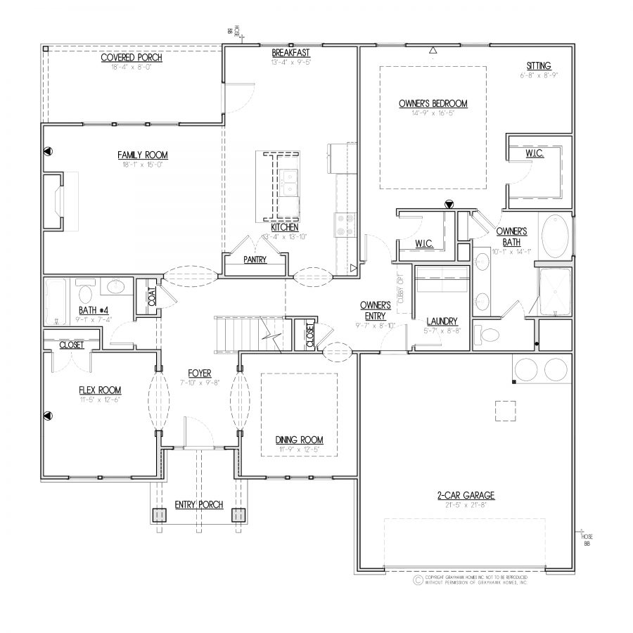 SL Alder Floor Plan Grayhawk Homes