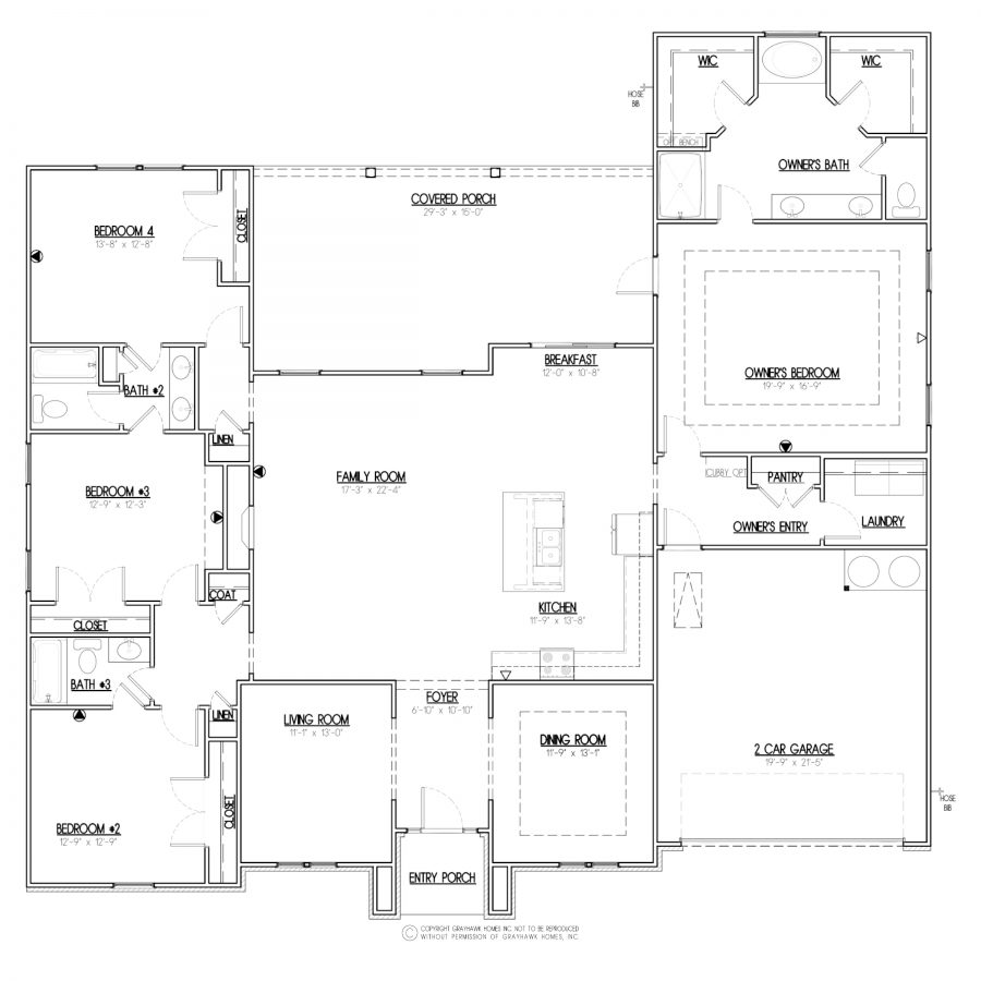 Meadow Creek Floor Plan Grayhawk Homes