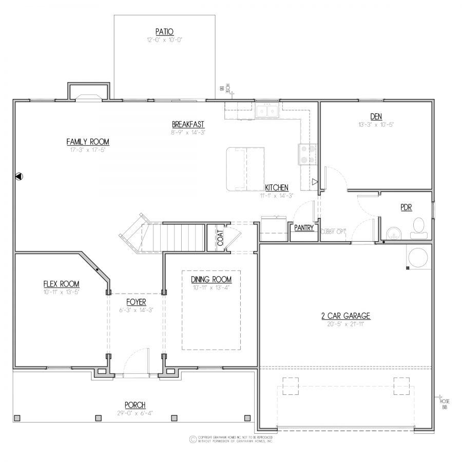 Laurel Floor Plan Grayhawk Homes