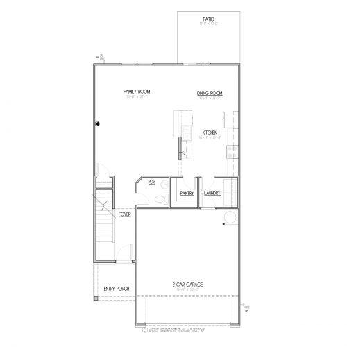 Bartlett Floor Plan Grayhawk Homes